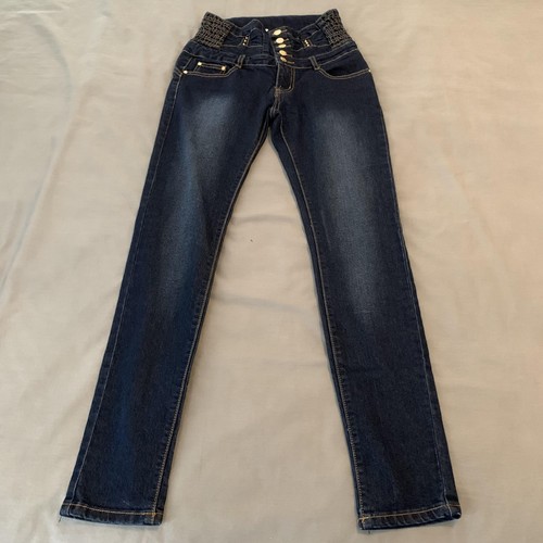 Jeans vinizbena junior - 5, blu